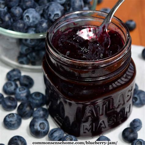 Blueberry Jam .